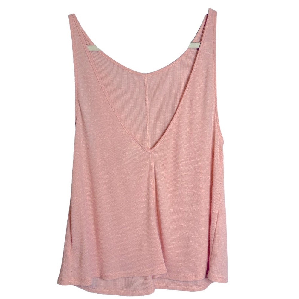 Free People Sleek N Easy Tank Petal Pink‎ Size Small OB514511 - Picture 5 of 11